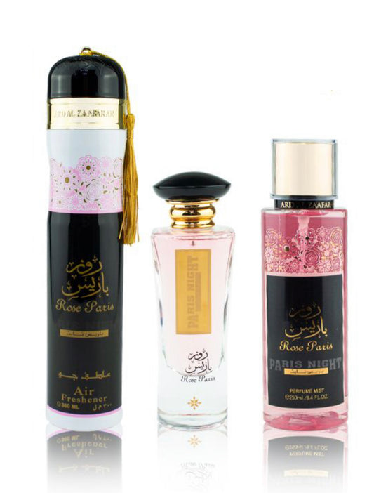 Ard al Zaafaran Rose Paris Night Gift Set